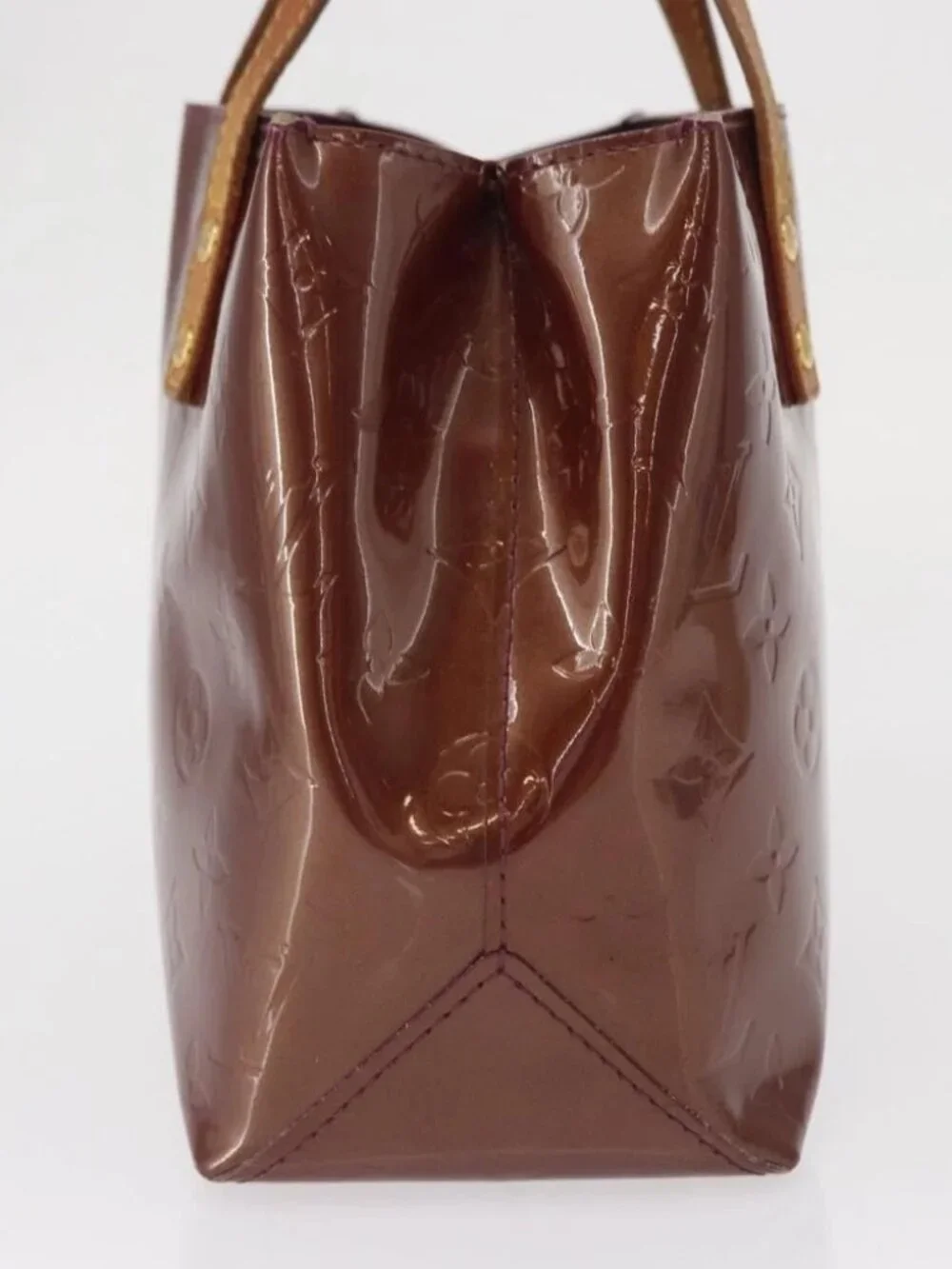 LOUIS VUITTON Monogram Vernis Reade PM Bag Purple Viole M93578 LV Auth - Picture 5 of 16